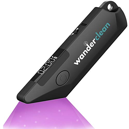 UV Light Sanitizer Wand - Sterilize And Disinfect to Kill Germs, Bacteria With No Chemicals For Travel, Hotel