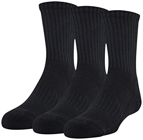 Image of Under Armour Unisex Adult Training Cotton Crew Socks (Multipairs)