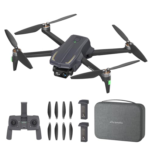 Ameta Dron con Camara 4K, S20 Pro GPS Drone para...