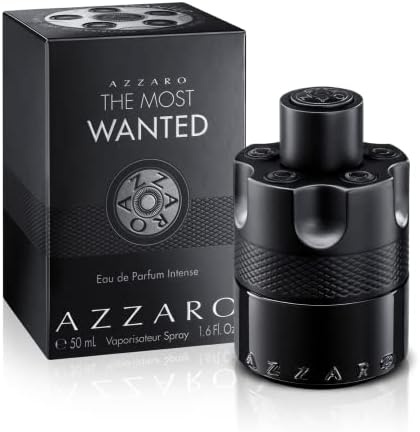 Azzaro The Most Wanted Eau de Parfum Intense — Mens Cologne — Fougere, Ambery & Spicy Fragrance, 1.7 Fl Oz
