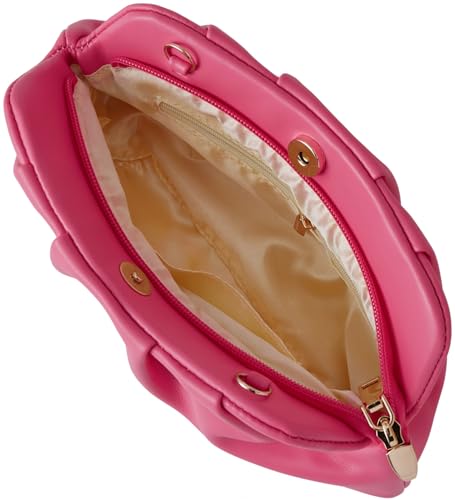 Image of Evening Bag for Women Ruched Clutch Purse Detachable Metal Chain Crossbody Bag