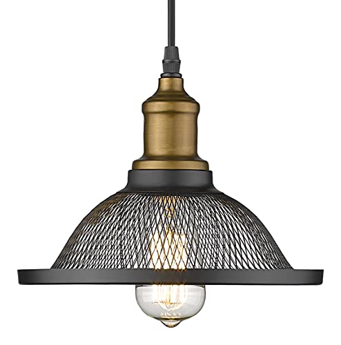 Yeehome Pendant Lighting,Farmhouse Hanging Light Fixture, Industrial Black Pendant Lights For Hallway Kitchen Island Dining Room Living Room #TOP3