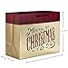 Hallmark All in One Christmas Gift Wrapping Set, Traditional (3 Rolls of Wrapping Paper, 10 Assorted Gift Bags, 32 Gift Tag Stickers)