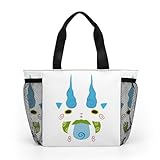 [BAKYAR] ランチバッグ コマさん 妖怪ウォッチ トートバッグ お弁当袋 おしゃれ 軽量 保冷保温 手提げ 買い物バッグ 収納 大容量 子供 通勤 通学 男女兼用 プレゼント