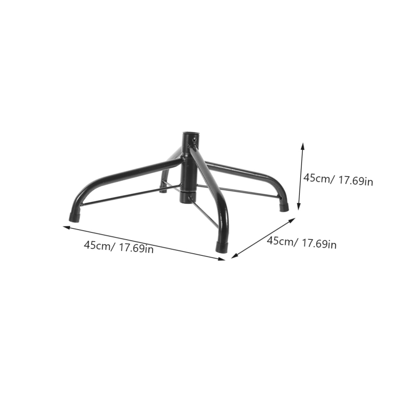 RORPOIR 2pcs Christmas Tree Base Stand for Secure Support Easy Installation Bracket for Artificial Trees for Holiday Decorations