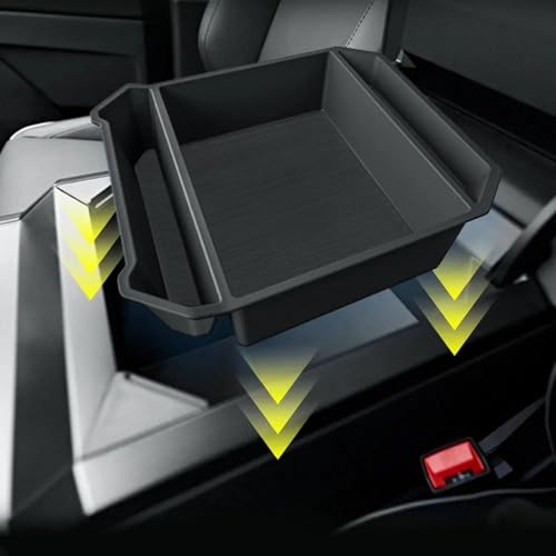 Plateau de rangement Tesla Cybertruck avec compartiment secret discret - 4