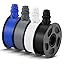 4*1kg Pla (Texture Grey & Black & White & Blue)