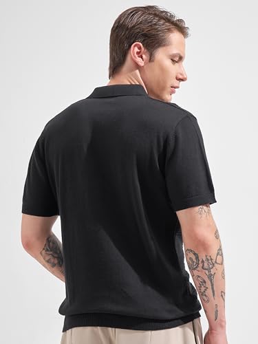 Image of Highlander Men's Polo Tshirt | Flat Knit | Regular Fit | Polo T-Shirt for Man