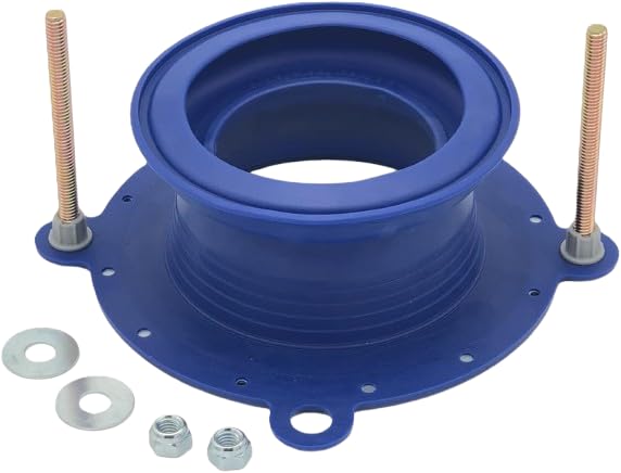 One N Done Toilet Flange Repair Kit &ndash; Complete Toilet Wax Ring Replacement Kit &ndash; Durable Waxless...