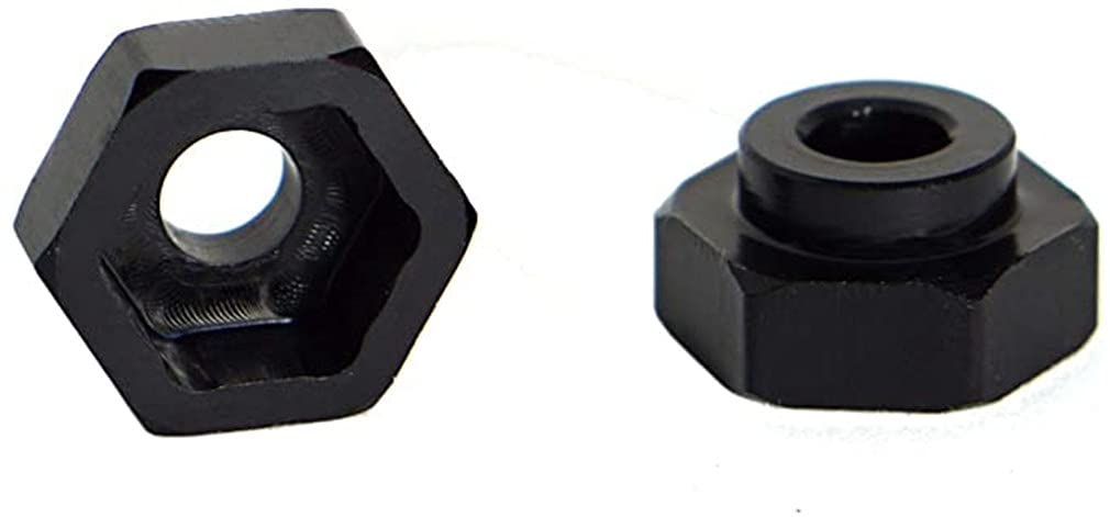 Adaptateur Hexagonal 12 Mm Pour Voiture RC 1/10 - 4 Pièces En Alliage D'Aluminium Avec Goupilles Et Vis