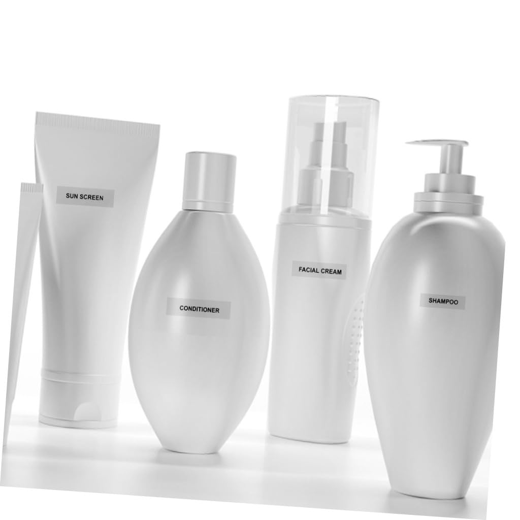 ARTIBETTER 5 set Etichette Per Prodotti Per La Cura Della Pelle Etichette Per Bottiglie Impermeabili Adesivi Per Bottiglie Di Lozione Adesivi Per Bottiglie Di Prodotti Per La 20 fogli*5