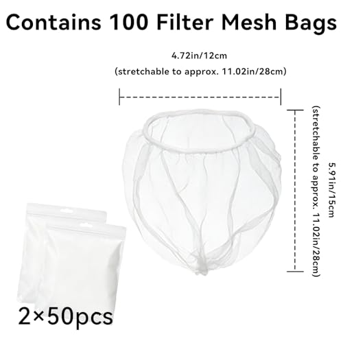 Colador triangular para fregadero con 100 bolsas filtro miniatura 6