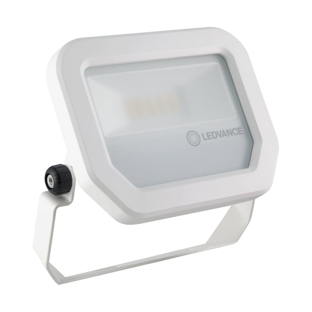 Ledvance White 10W Led Floodlight, 1200Lm, 6500K, Ip65,