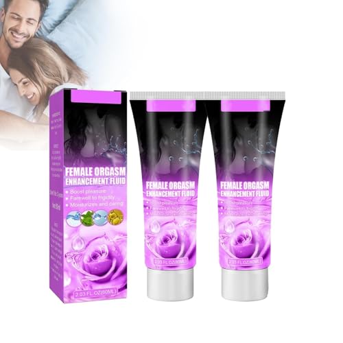 Gel Orgásmico Rápido Intenso, Aceites Sexuales de Gel Orgásmico Rápido de Mujeres, Fórmula Intensificante Climax, Booster del Plazer Sexual, Crema de Mejora de la Intimidad (2pcs)