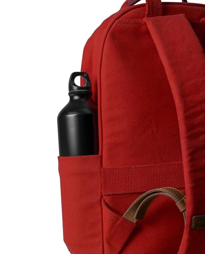 Image of DailyObjects Field Daypack Casual backpack fits upto 14 inch inch laptop with Luggage Sleeve| Unisex Travel Backpack | Made of Durable Canvas Material | Zippered Compartments with Pockets
