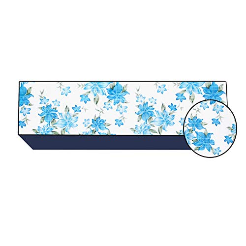 Image of Polycarbonate Water & Dustproof Split Ac Cover for Mitsubishi 1.6 Ton 3 Star, Srk21cns-s6, Blue (Color11)