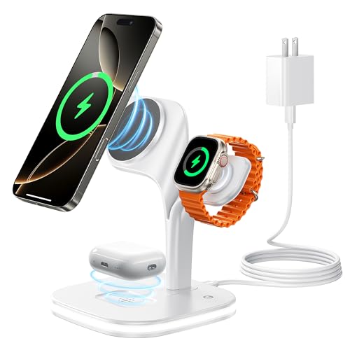 Amazon.co.jp: toocki ワイヤレス充電器 3in1 折り畳み式 Magsafe充電