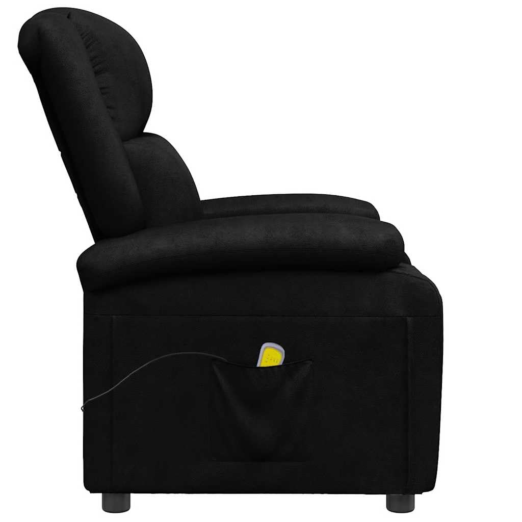 Poltrona da massaggio Nero Similpelle Poltrona Relax Sedia Sedia Relax Soggiorno Casa Ufficio Camera da Letto -H