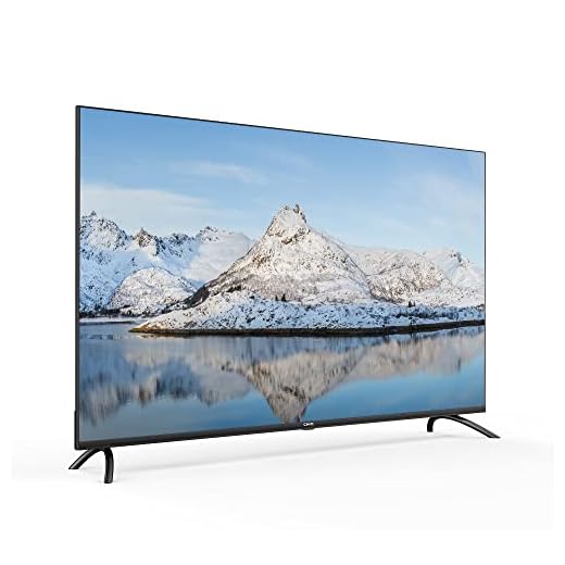CHiQ U43H7L UHD 4K Smart TV, 43 Pouces(108cm), HDR10/hlg, WiFi, Bluetooth, Prime Video, Netflix 5,1, Youtube Kids,3 HDMI,2 USB,Frameless