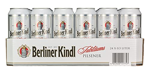 Berliner Kindl Jubiläums Pilsener, EINWEG 24x0,50 L Dose - Image 5