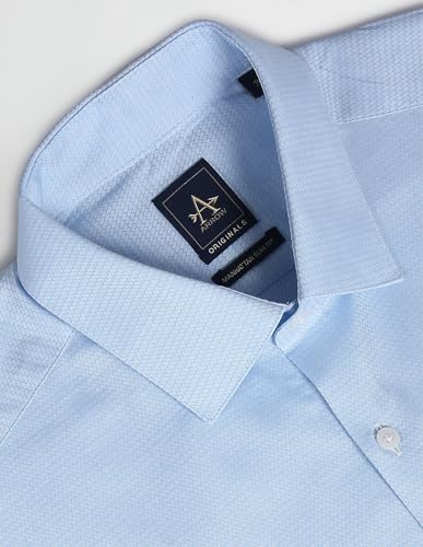 Image of Arrow Slim Fit Mens Formal Shirt - 100% Cotton, Breathable & Comfortable, Full Sleeves Shirts for Men