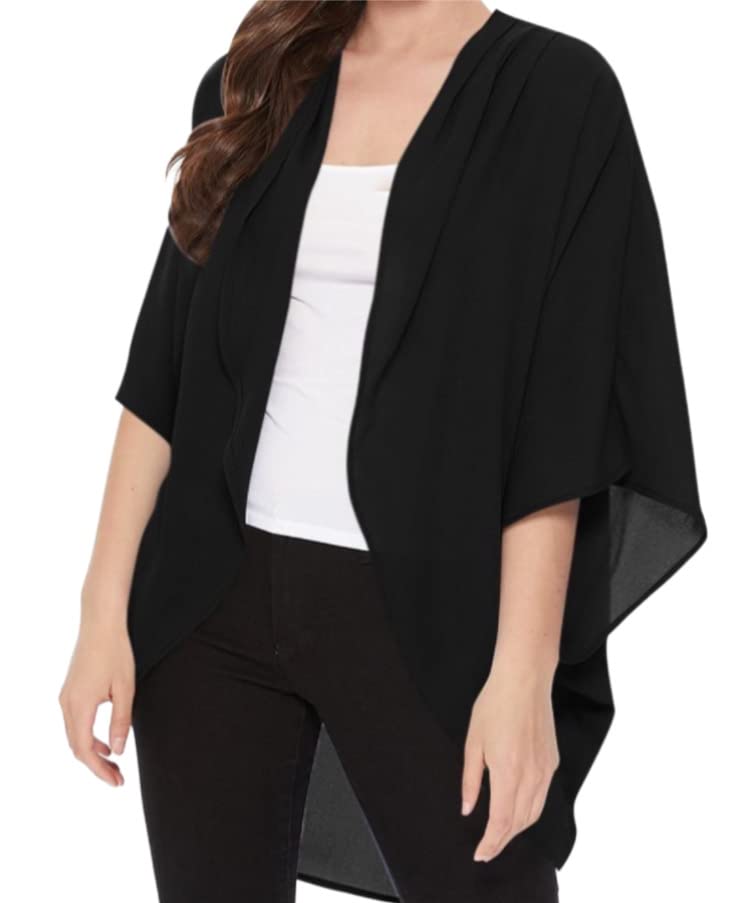 Women Loose fit Kimono 3/4 Sleeves- DN- 524-30 inches
