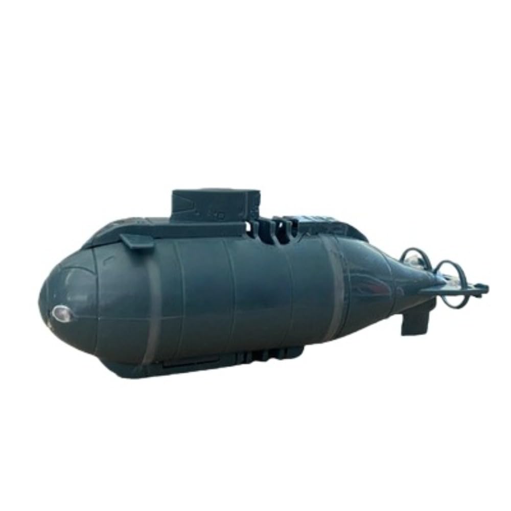 Flood Force Mini RC Submarine 6 Channel Underwater Toy Pool Bathtub Blue