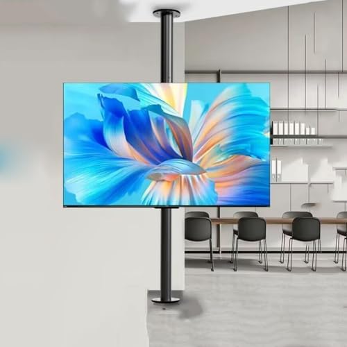 LCD Tv 360 Degree Rotating Frame, Floor Stand, Divider, Rotating Frame, Rotating Tv Cabinet, Rotating Base, Adjustable, Tilting, Swivel Tv Ceiling Mount,One Colour-200-295cm