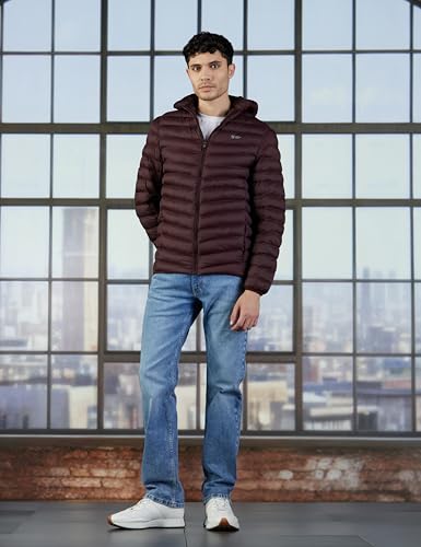 Image of Qube By Fort Collins Men's Regular Fit Sylish Puffer Jacket for Men - Premium Lightweight Winter Jacket for Outdoor