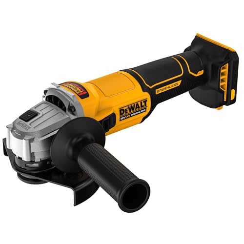 DEWALT Amoladora angular XR sin escobillas de 125 mm, solo herramienta, DCG407N-XJ