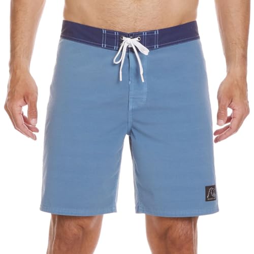 Quiksilver - Mens Original Straight Premium 18 Boardshort, Color Niagara, Size: 36