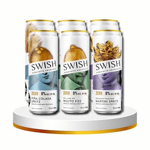 SWISH Mocktails - Non Alcoholic Drinks | Pina Colada Spritz,