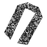 SHERCHPRY Atmungsaktives Chef Neckerchief aus Polyester Schnelltrocknend Langlebig für Herren und Damen Küchenschal zubehör für Restaurant Kochtraining und Catering