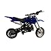 ポケバイ 49cc モトクロス エンジン ポケットバイク 本体 ２スト 原付 乗用 青 ブルー