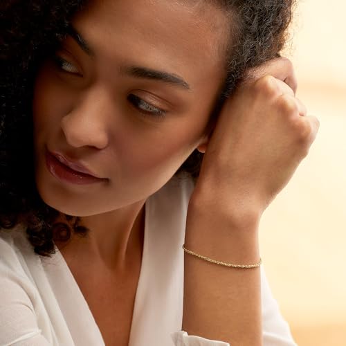 Pure Collection by Ross-Simons 1.5mm 14kt Yellow Gold Twisted Rope-Chain Bracelet3