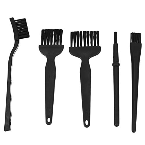 STOBAZA 5Pcs Static Brush for ESD Safe Cleaning of Mobile Phones Tablets PCB and Repair Work Flexible and