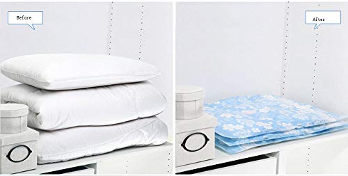 Bolsas de almacenamiento al vacío para edredón y almohadas con bomba 6