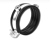 Rosca de conexión M8 5 x Abrazadera de tubería de diámetro 58-63 mm 5.08 cm pulgadas abatible abrazadera ER-BI