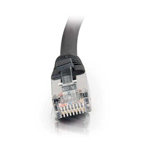 Image of Legrand - C2G Cat5e Ethernet Cable, Snagless Unshielded Cat5e Patch Cable, 50 Foot Snagless UTP Ethernet Cable, Black Ethernet Network Patch Cable, 1 Count, C2G