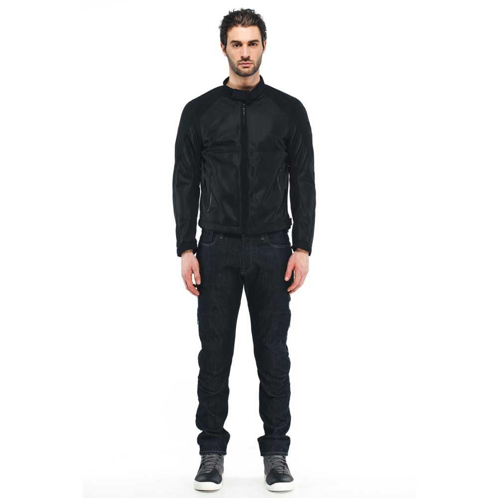 DAINESE Sevilla Air Tex Jacket Giacca Moto Uomo Estiva, Giubbotto Traspirante e Leggero con Mesh Traforata per Massima Libertà di Movimento Uomo (Pacco da 1)