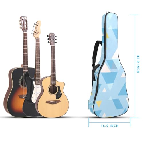Housse de guitare acoustique à plusieurs poches étui imperméable