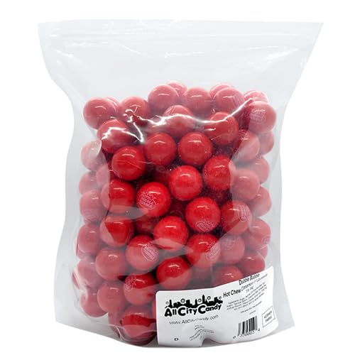 Gumballs de Canela Caliente, 1 Pulgada, Chicle, Bolsa a Granel de 3 lb miniatura 3