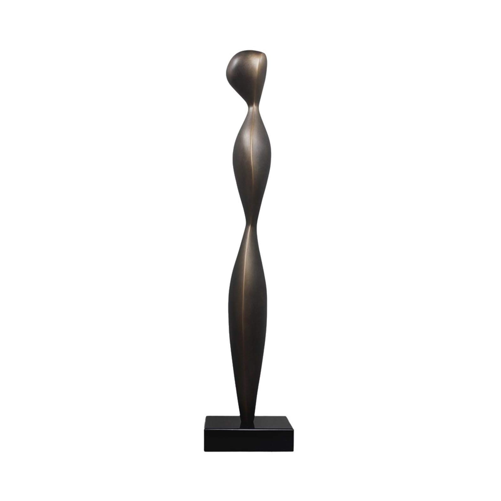 WANGHAI-666 Statue Decor Abstract Art Decorative Item, Modern Home Glazed Steel Sculpture, Desktop Ornament
