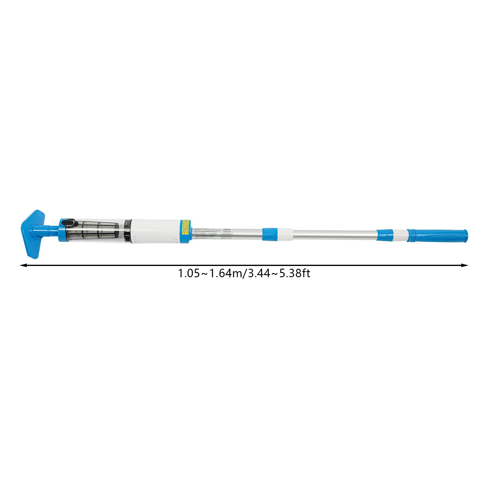 Aspirapolvere per piscina 3 in 1 da 10 W, con asta telescopica, potente aspirapolvere, per piscine e idromassaggio, senza fili, IPX8