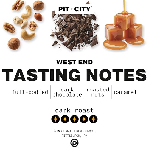 Pit City West End Signature Blend Café en Grano 12oz miniatura 5