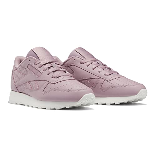 Image of Reebok Women's Classic Leather Sneaker (Infused Lilac /Infused Lilac /Chalk, us Footwear Size System, Adult, Women, Numeric, Medium, Numeric 9 Point 5)