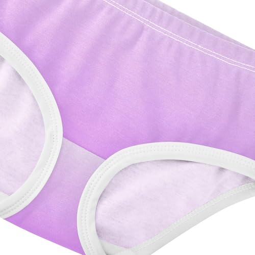 Joisal Durable Girls Underwear Toddler 2t Cotton Girl Panties Cute Magnolia Heliotrope Gradient Ombre Briefs Undies Kids4