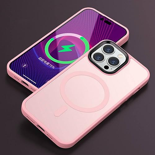 Coque pare-chocs iPhone 11 rose mat antichoc ENILSA protection intégrale magnétique