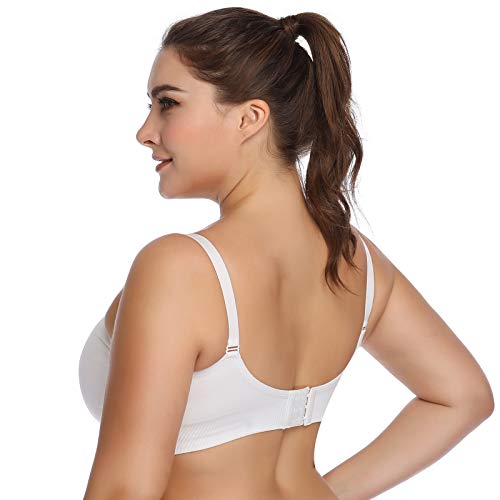 Image of Womens Seamless Nursing Bra Sleeping Maternity Bralette for Breastfeeding Pack of 3