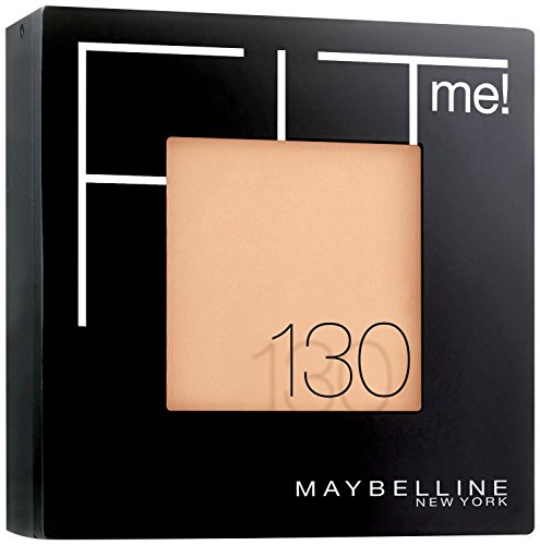 Maybelline Fit Me Powder 130 Buff Beige polvo facial 1 - Polvos faciales (Piel normal, Buff Beige, Natural, Polvo compacto, Mujeres, Esponja)